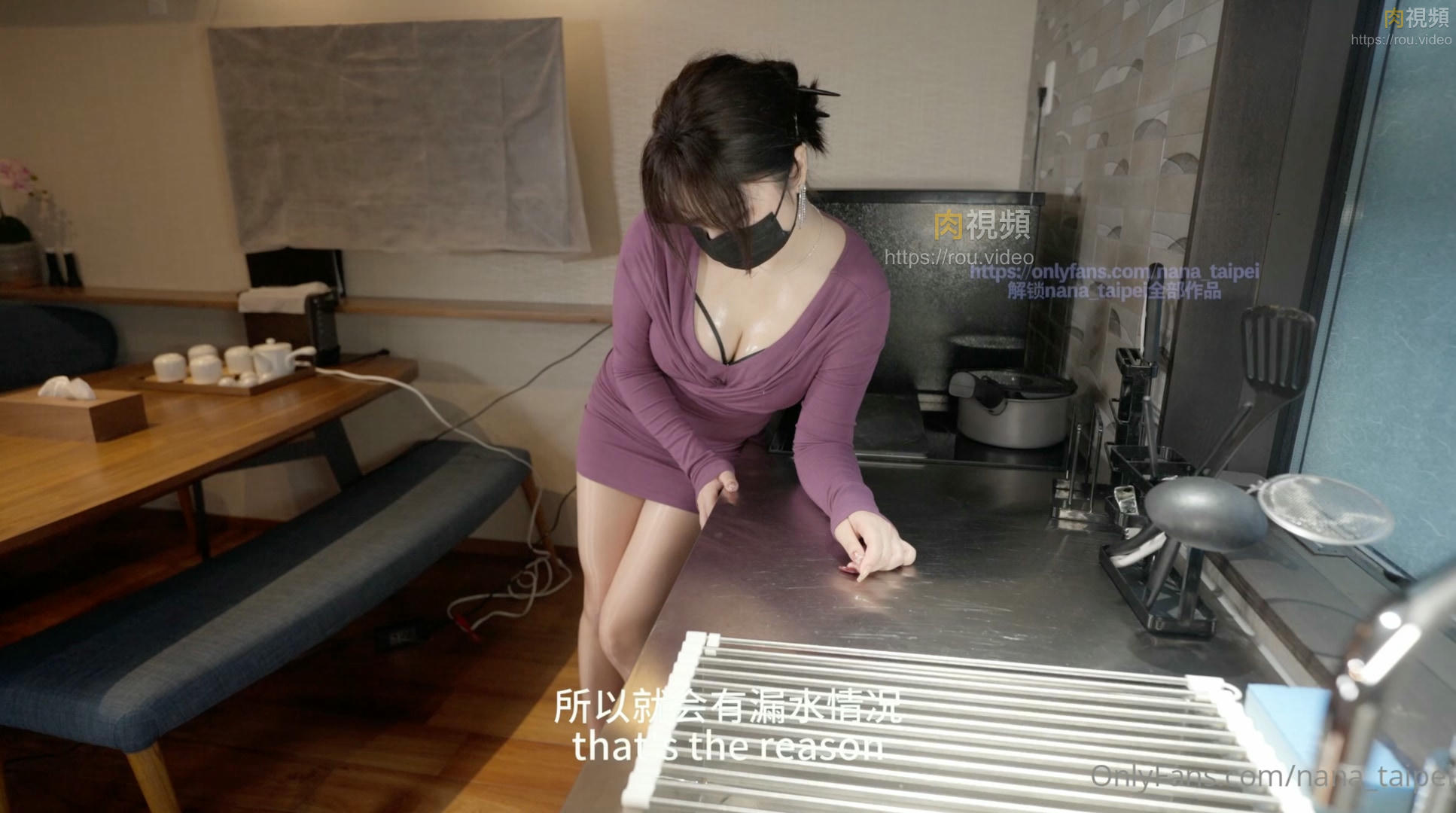 性感墮落人妻欲求不滿勾引修理工 娜娜 NANA – 肉視頻,您的私人AV影院